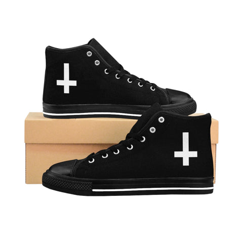 Upside Down Cross High Tops